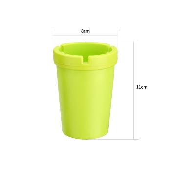 Party und Autoaschenbecher farbig sortiert Leuchtstreifen Ascher Glutfang